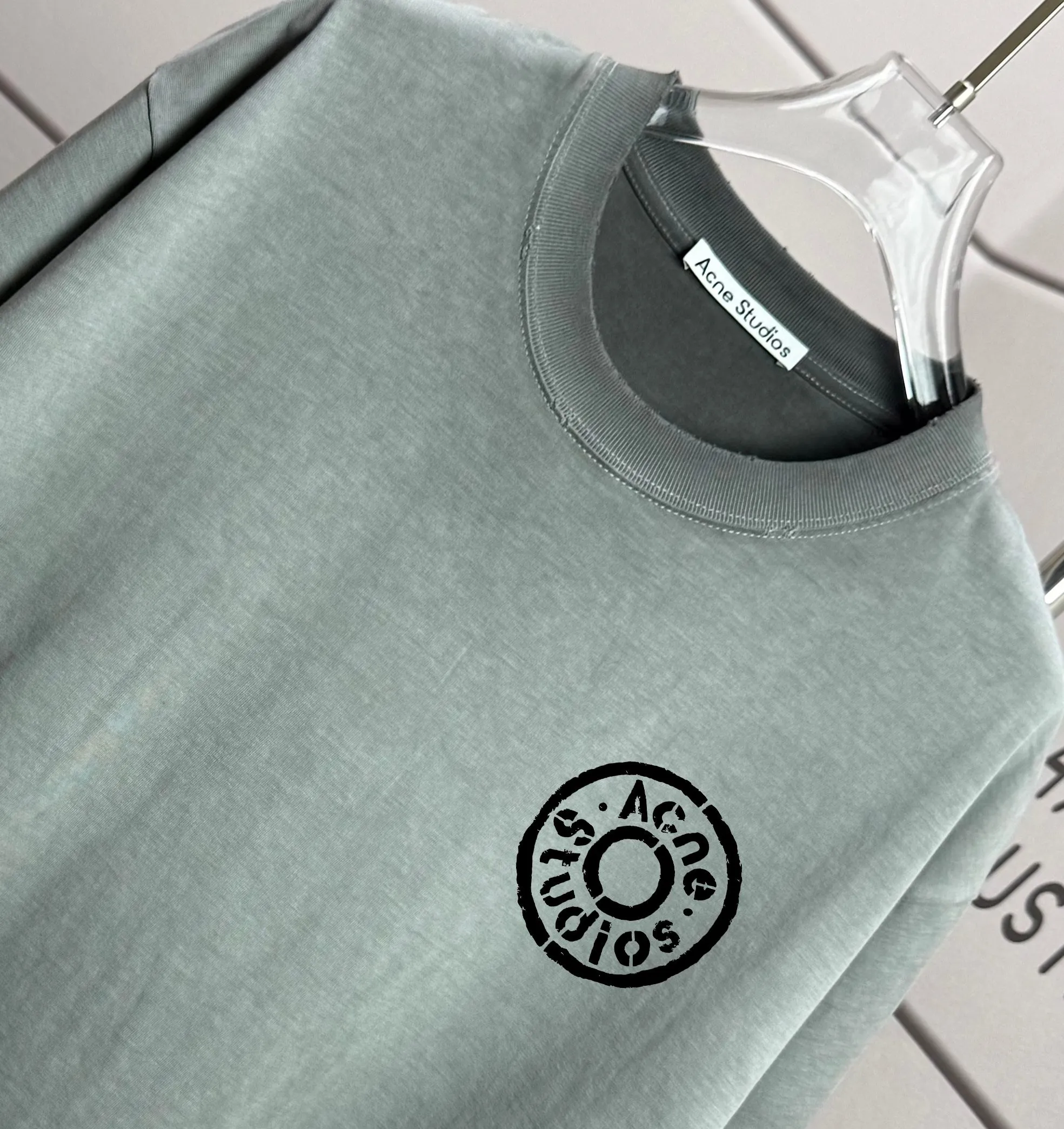 # 90 Acne studios * 2026 New Arrival tee Same Style : Size :S M L XL XXL Size： S （90-130 ） M （120-150 ） L （140-165 ） XL （160-180 ） XXL （180 ）